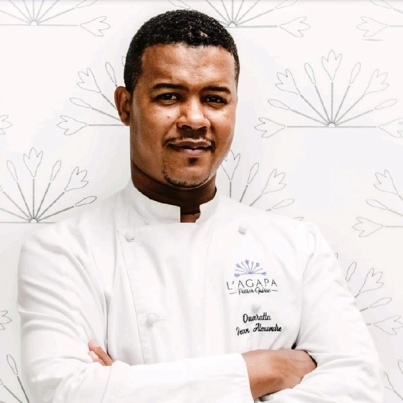 Photo from chef Jean Alexandre Ouaratta