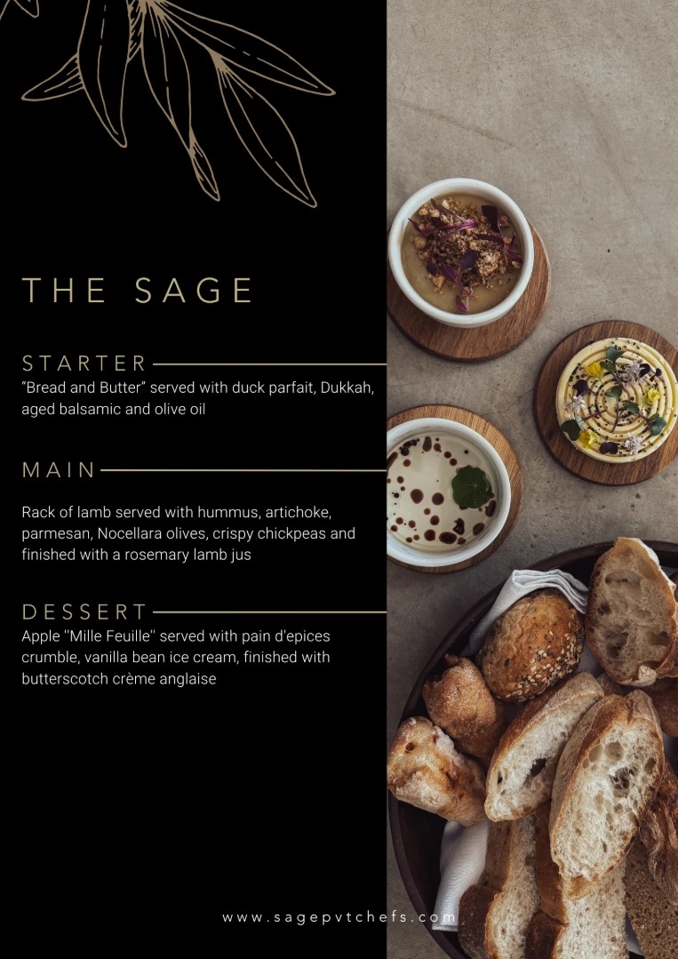 The Sage Menu