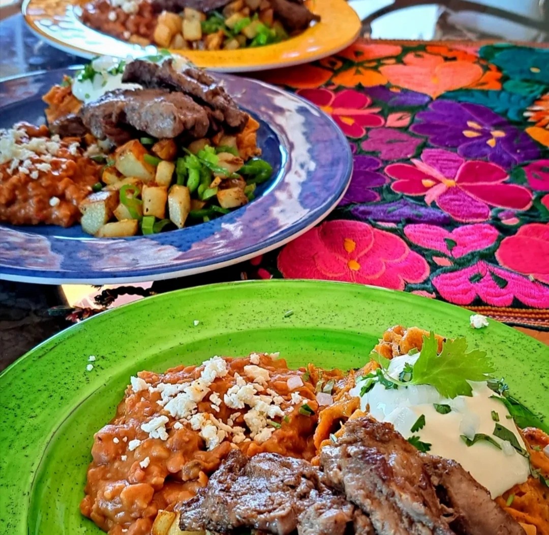 Mexican menu