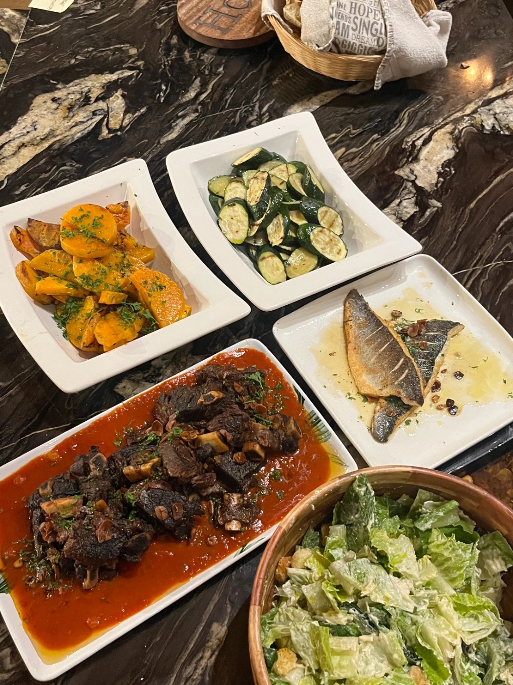 Short rib Tacos, brazino, Veg (chef Bradley Yip).jpeg