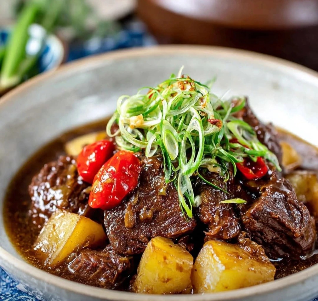French Caribbean Curry Goat