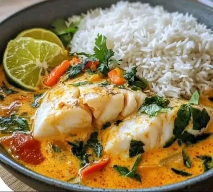 Creole Coconut Fish Curry