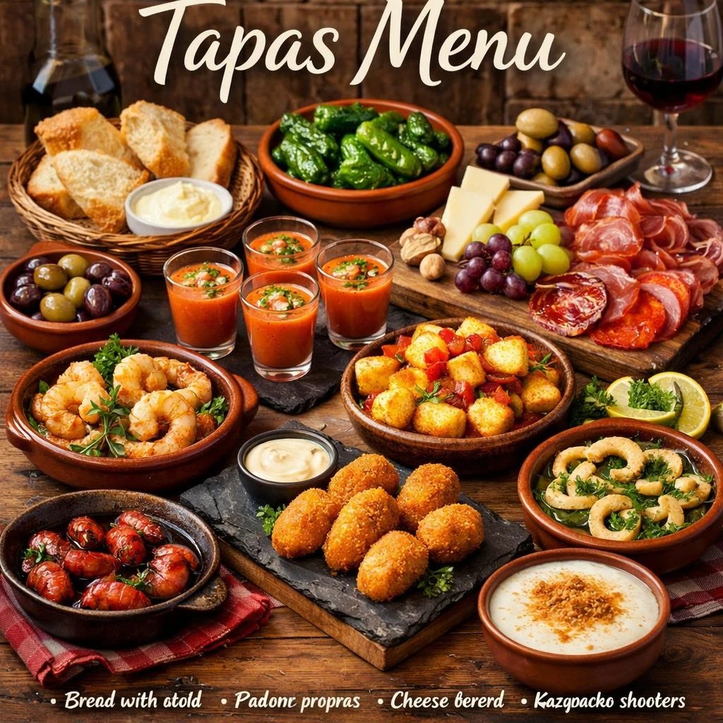 Menu Tapas