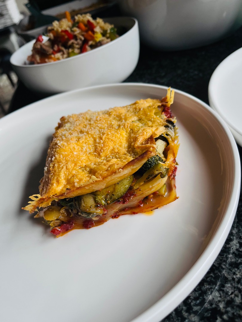 Vegetable lasagna