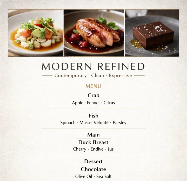 MODERN REFINED