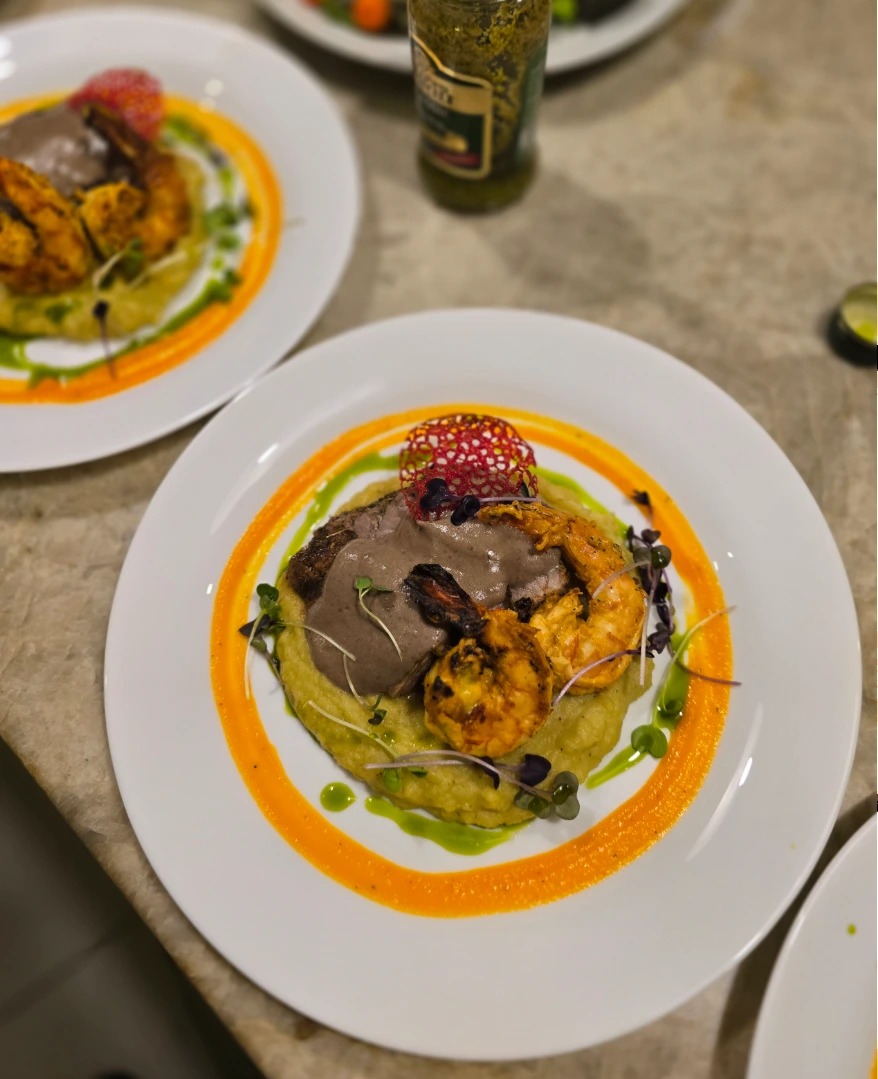 “Surf & Turf Fine Dining Experience”