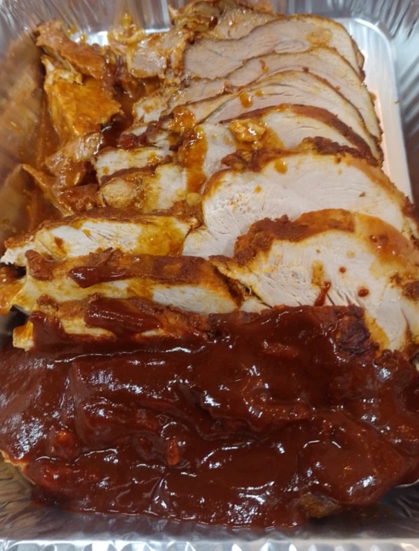 Pierna de cerdo adobada