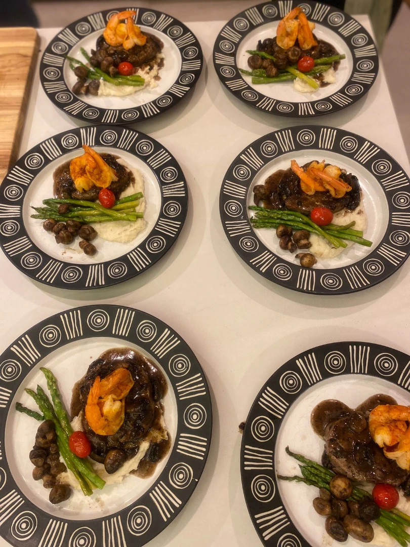Cena al corazón