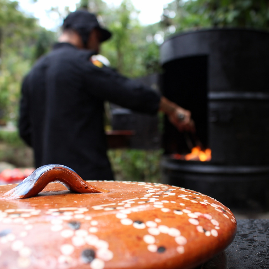 Latin rustic asado