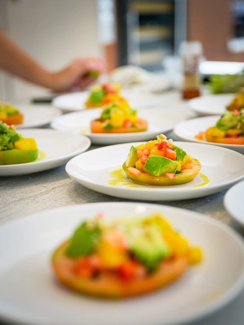 Mediterranean & local tasting menu