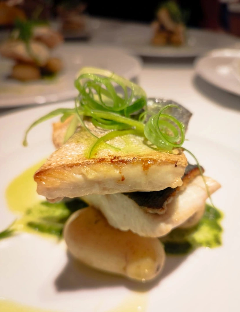 Fish & seafood menu