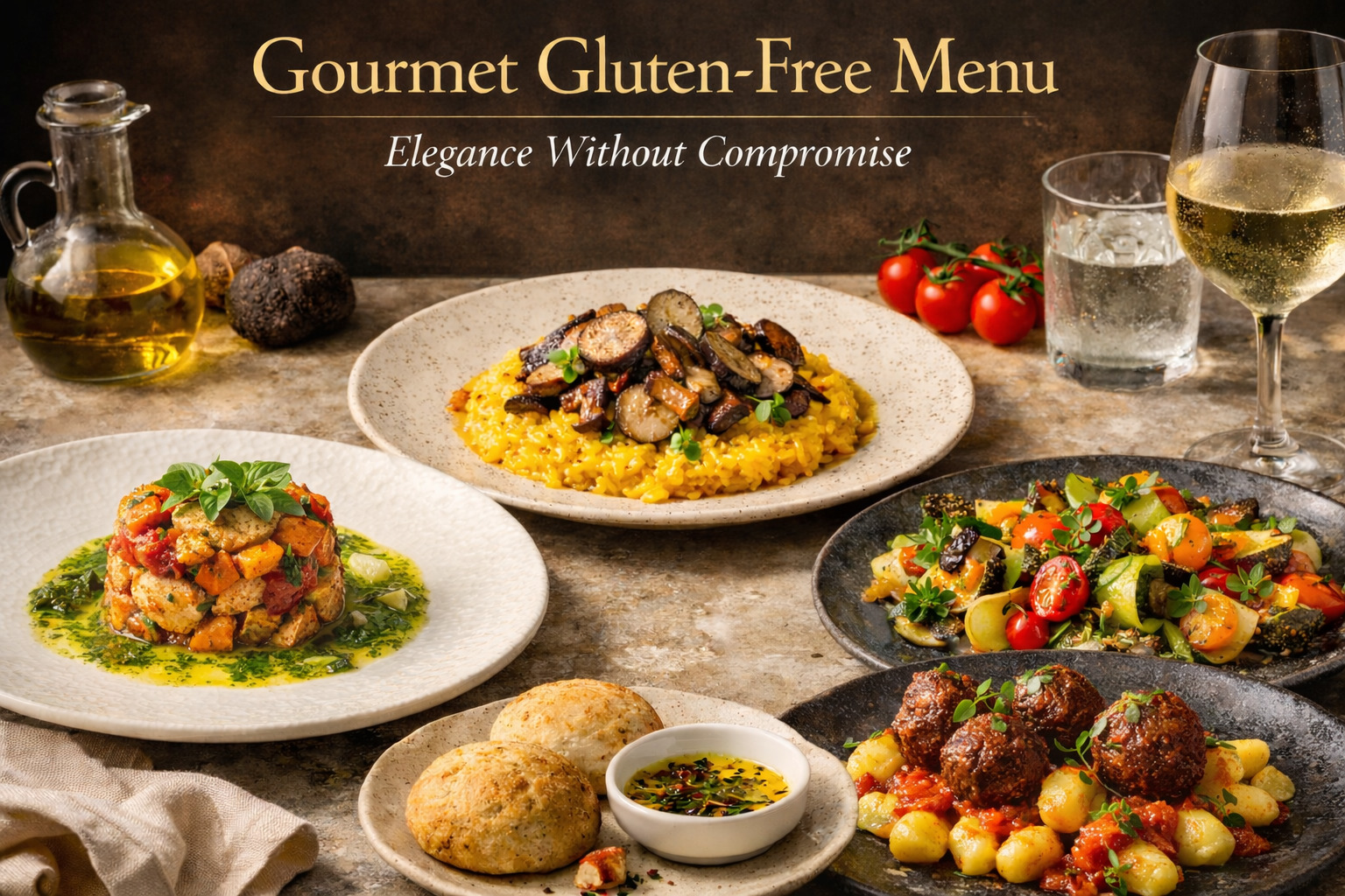 Gourmet Gluten-Free Menu – Elegance Without Compromise