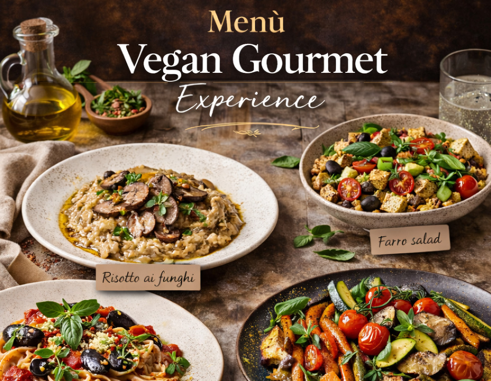 Menù Vegan Gourmet Experience