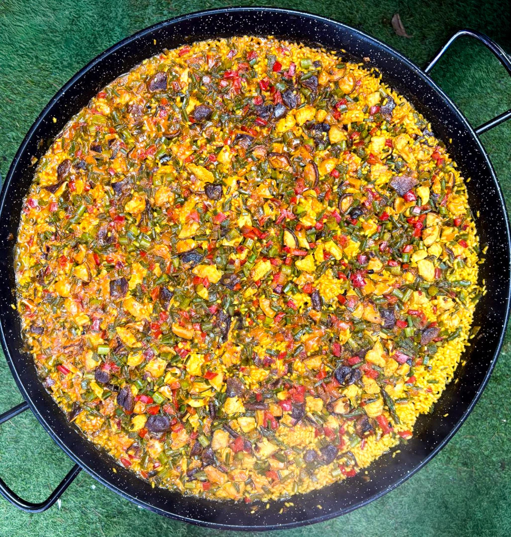 Menú Paella