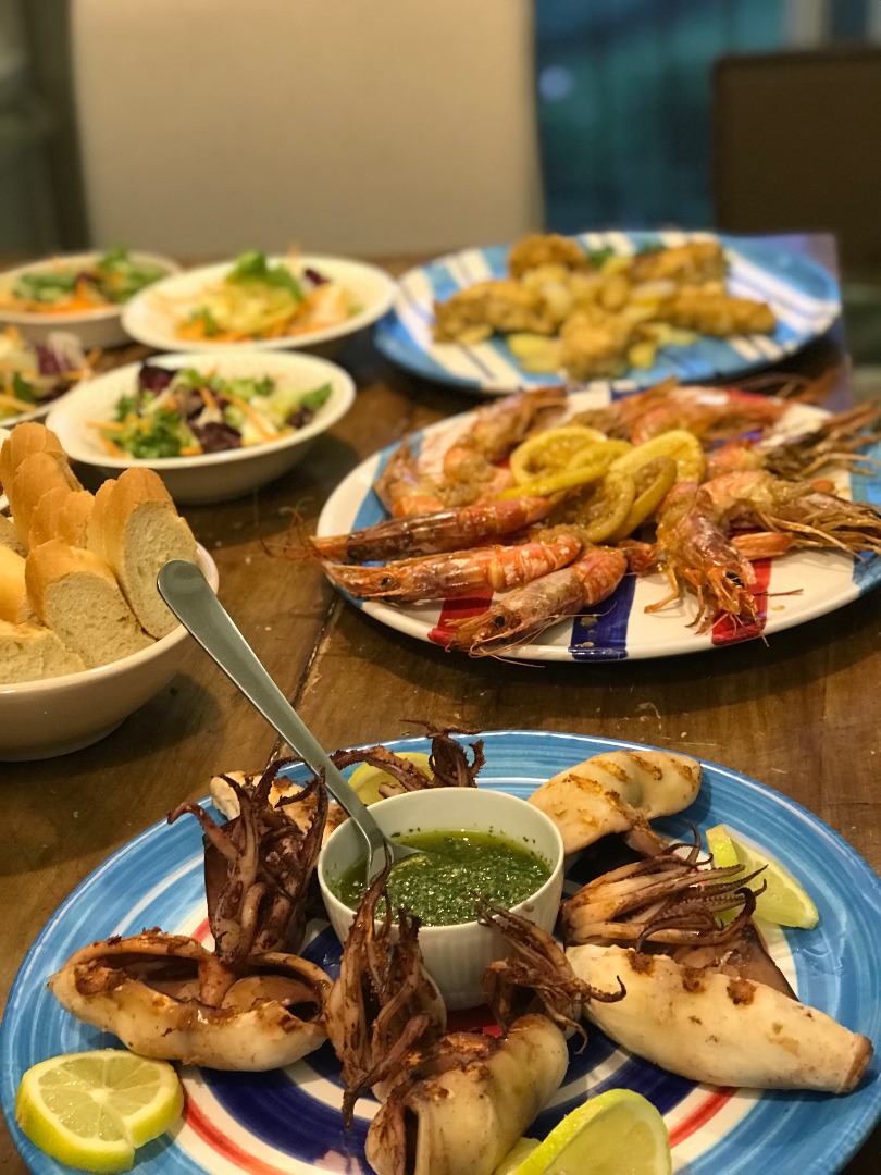 Il pesce a tavola