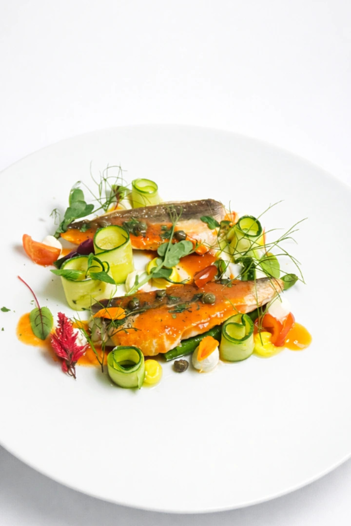 Fish-based gourmet experience
