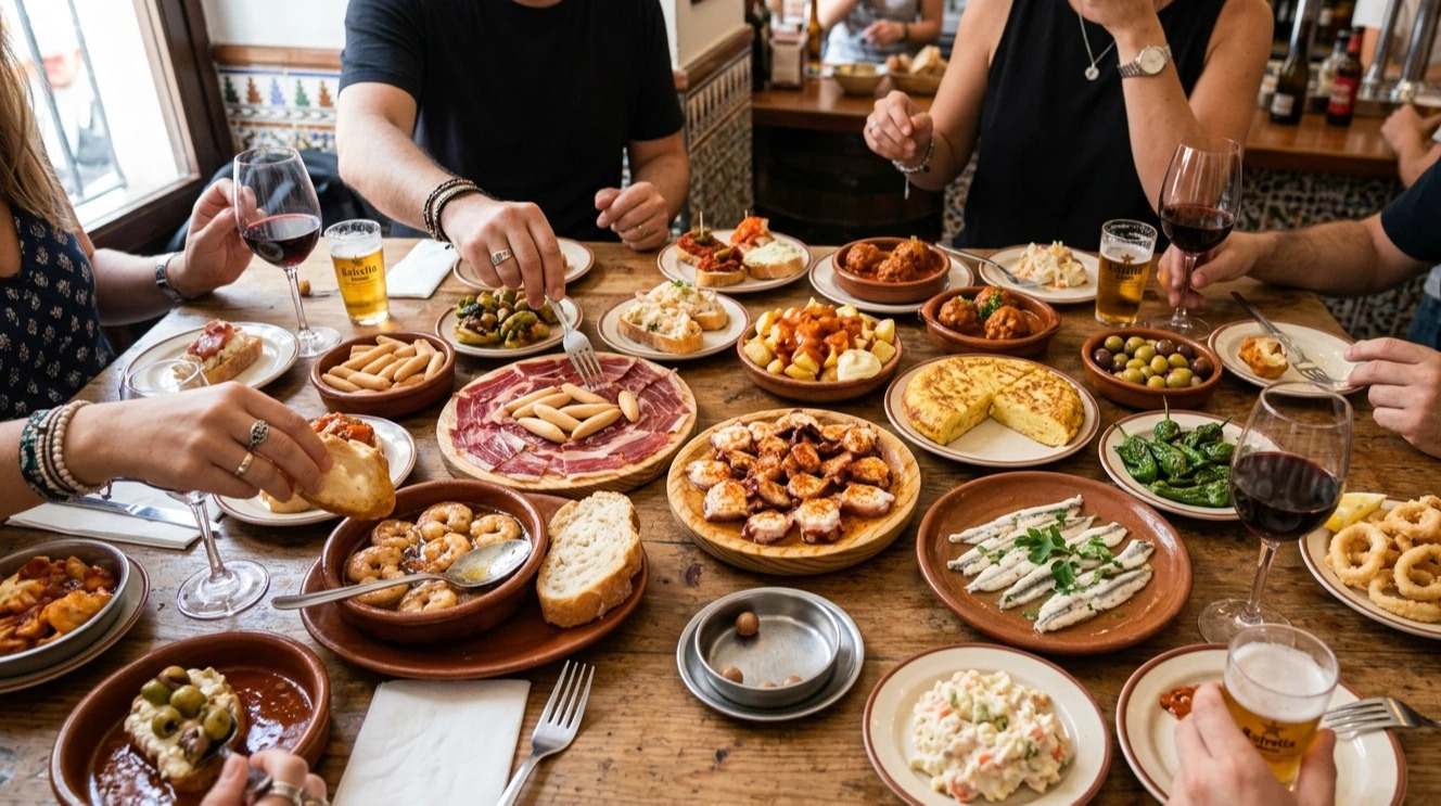 Menú  Tapas