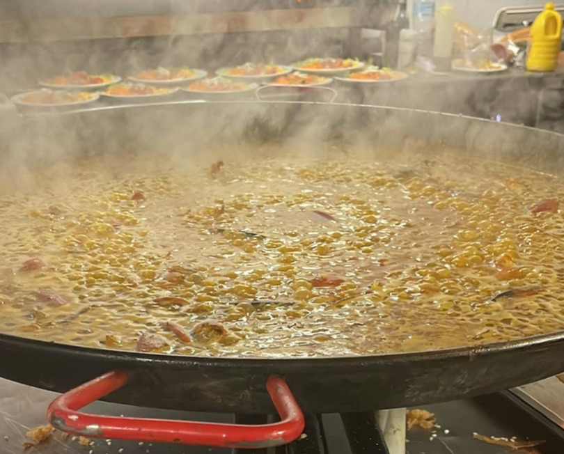 La paella autentica