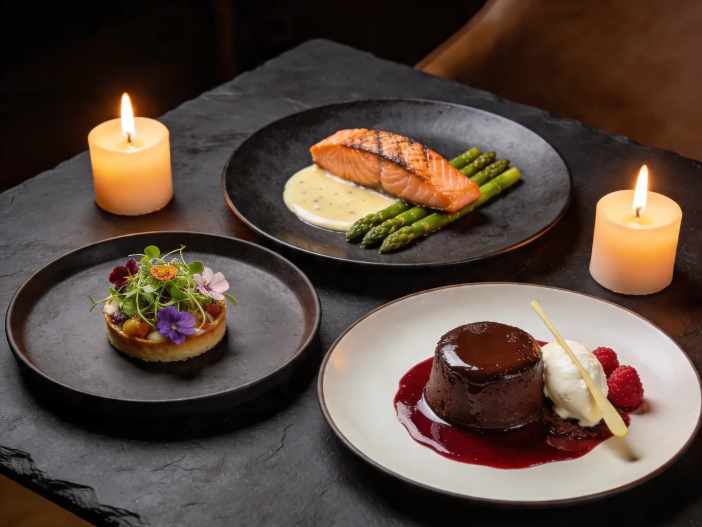 3 Course Seasonal Menu