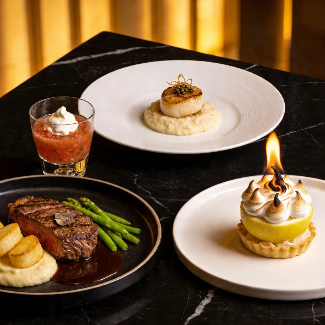 4 Course Seasonal Menu