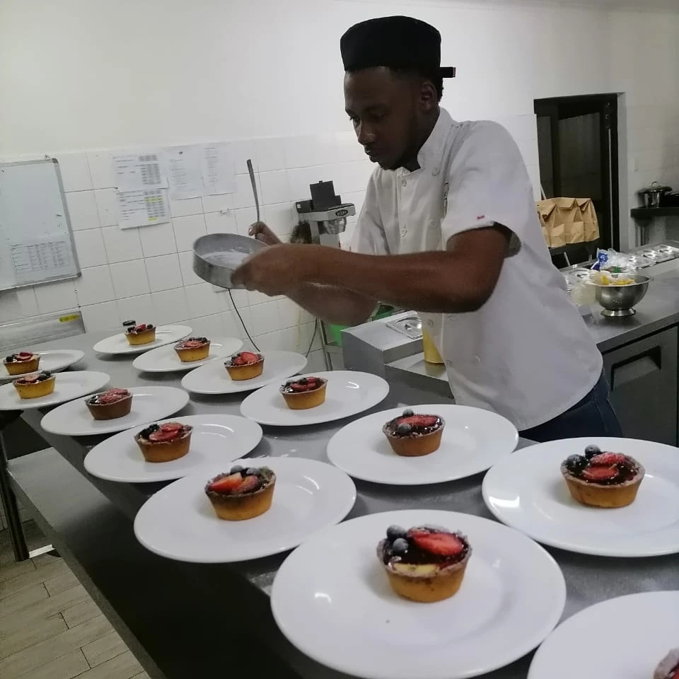 Photo from chef Israel Tshepo Mabilu