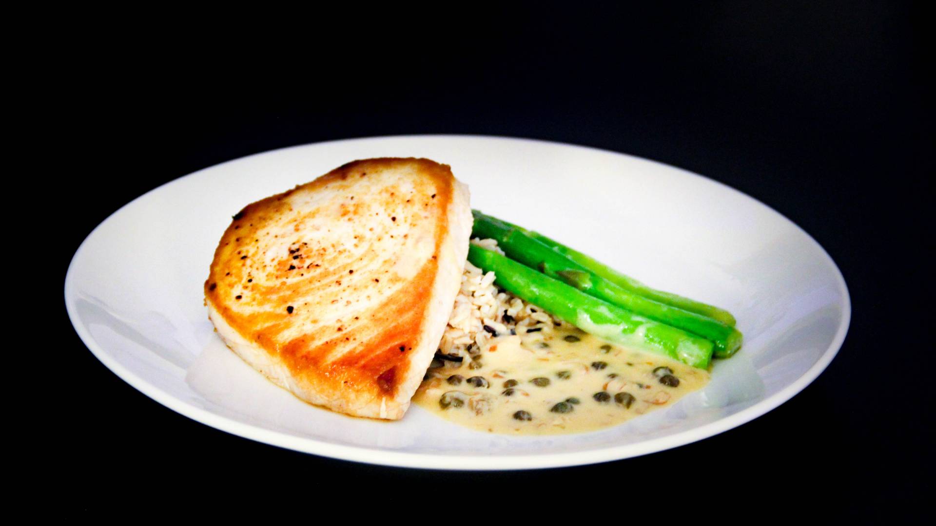 Swordfish with Wild Rice and Caper Cream 3.jpg