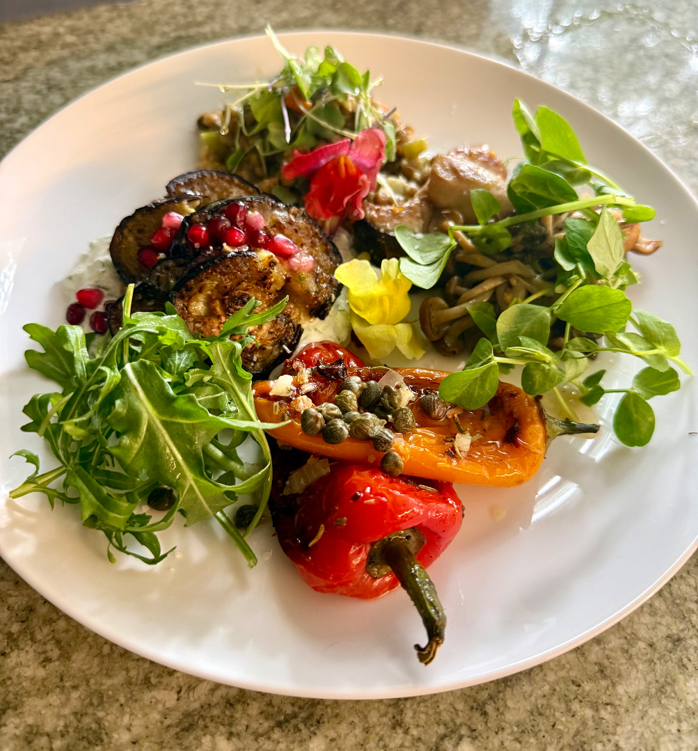 Vegetable tasting menu (V)