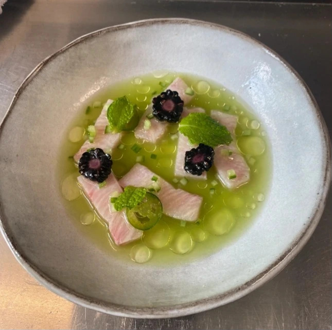 Local fish 4 course
