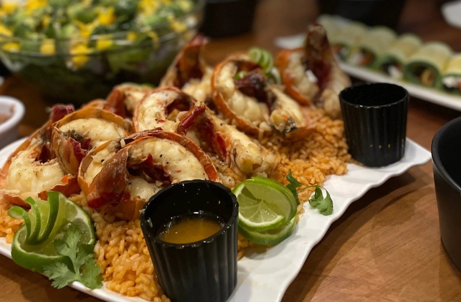 Mexican flavors for dinner