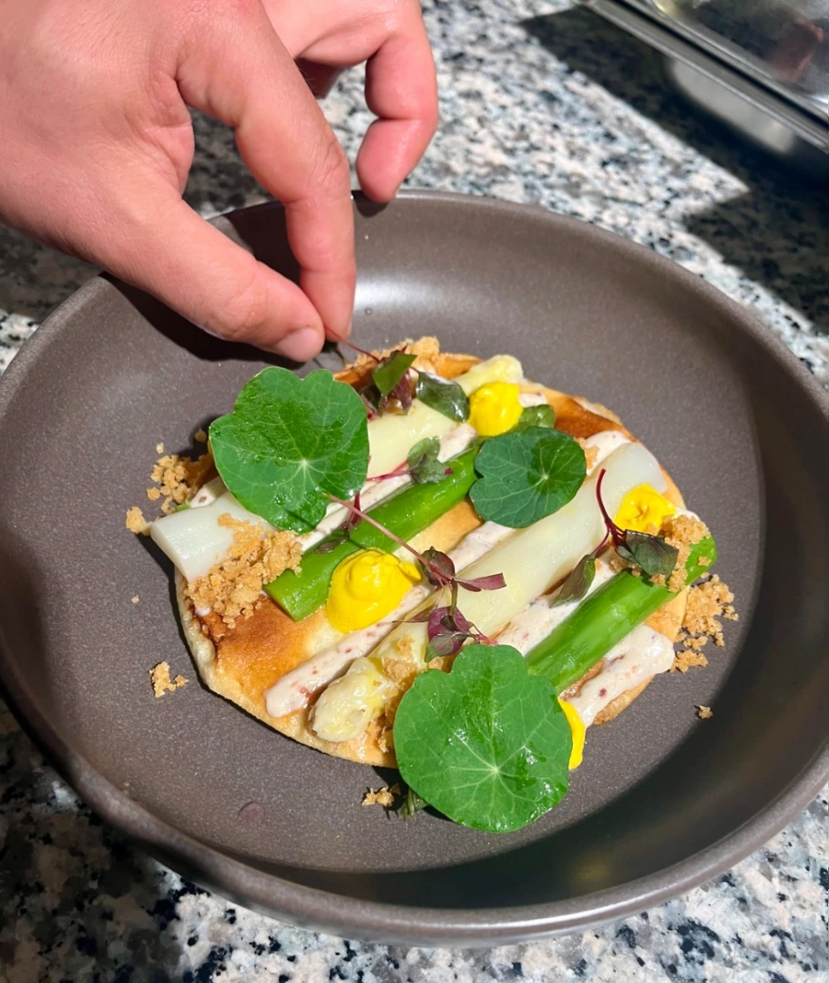 Menú vegetariano