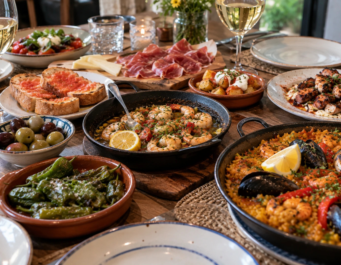 spanish menu