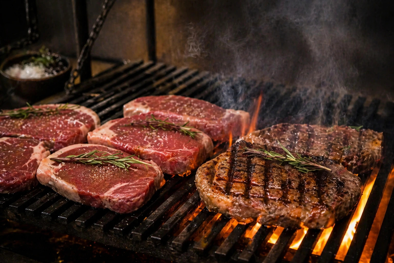 Parrillada al carbón