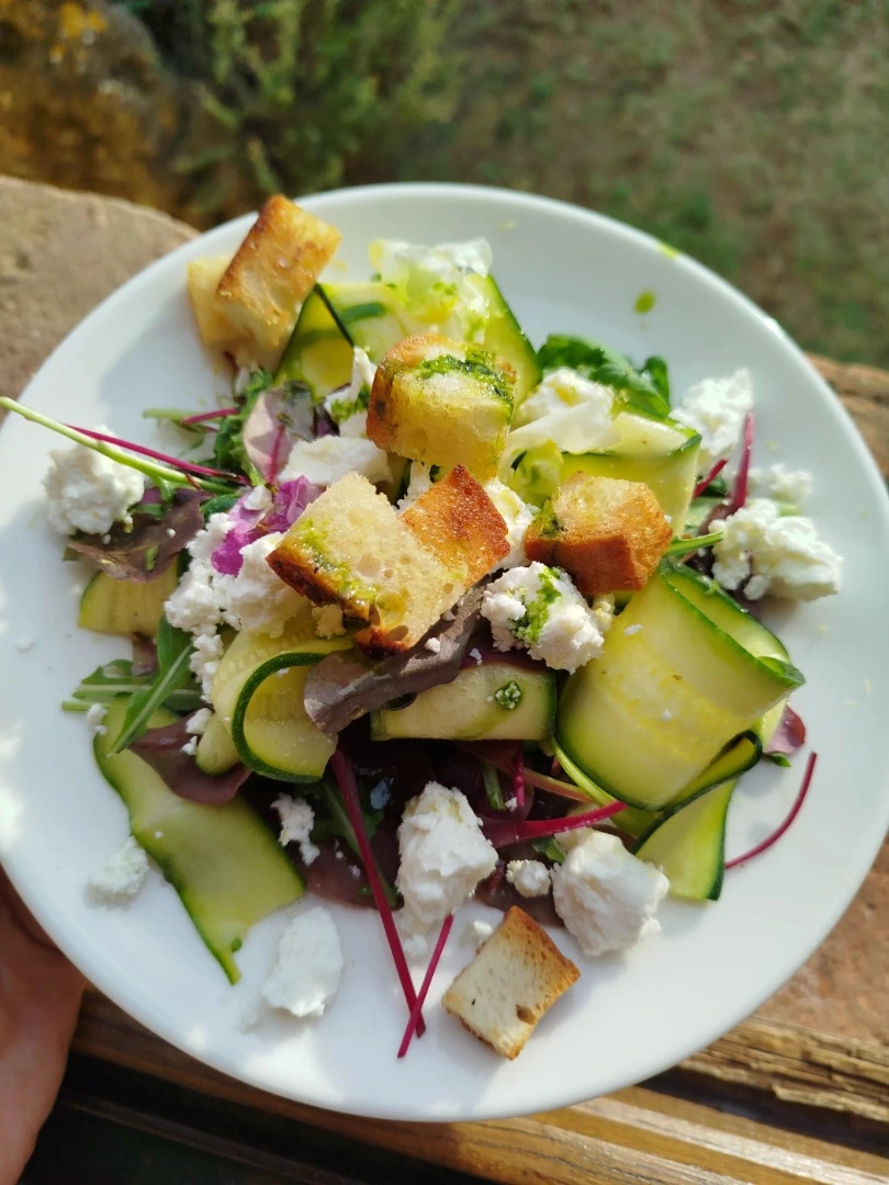 Late summer menu