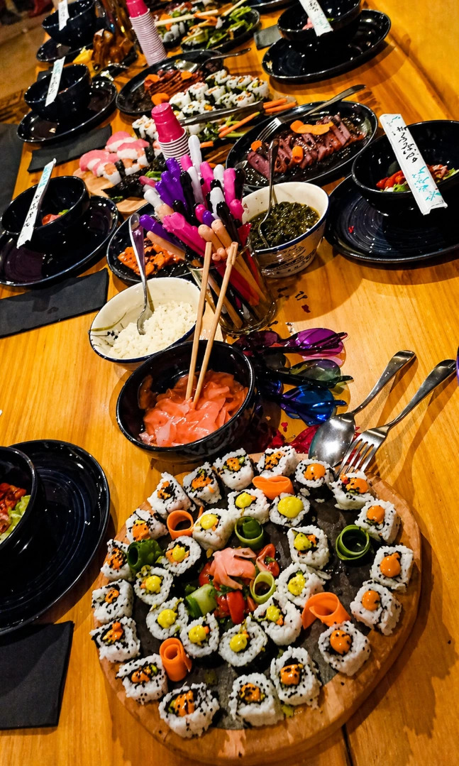 Sushi y más