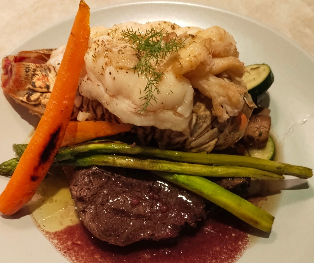 Surf and turf