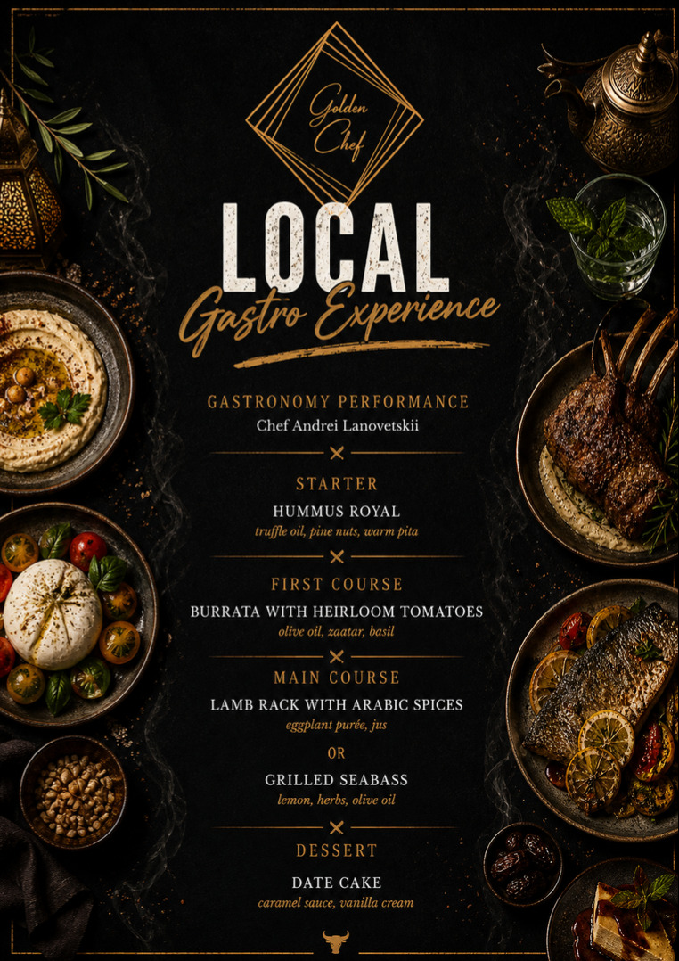 Modern Middle Eastern Gastro Experience