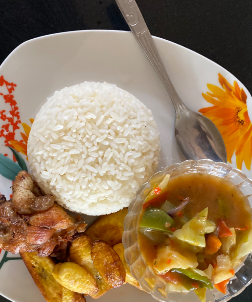 Rice and curry