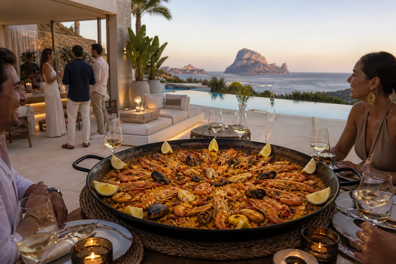 Tapas/BBQ/Paella Menú