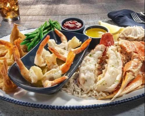Seafood menu