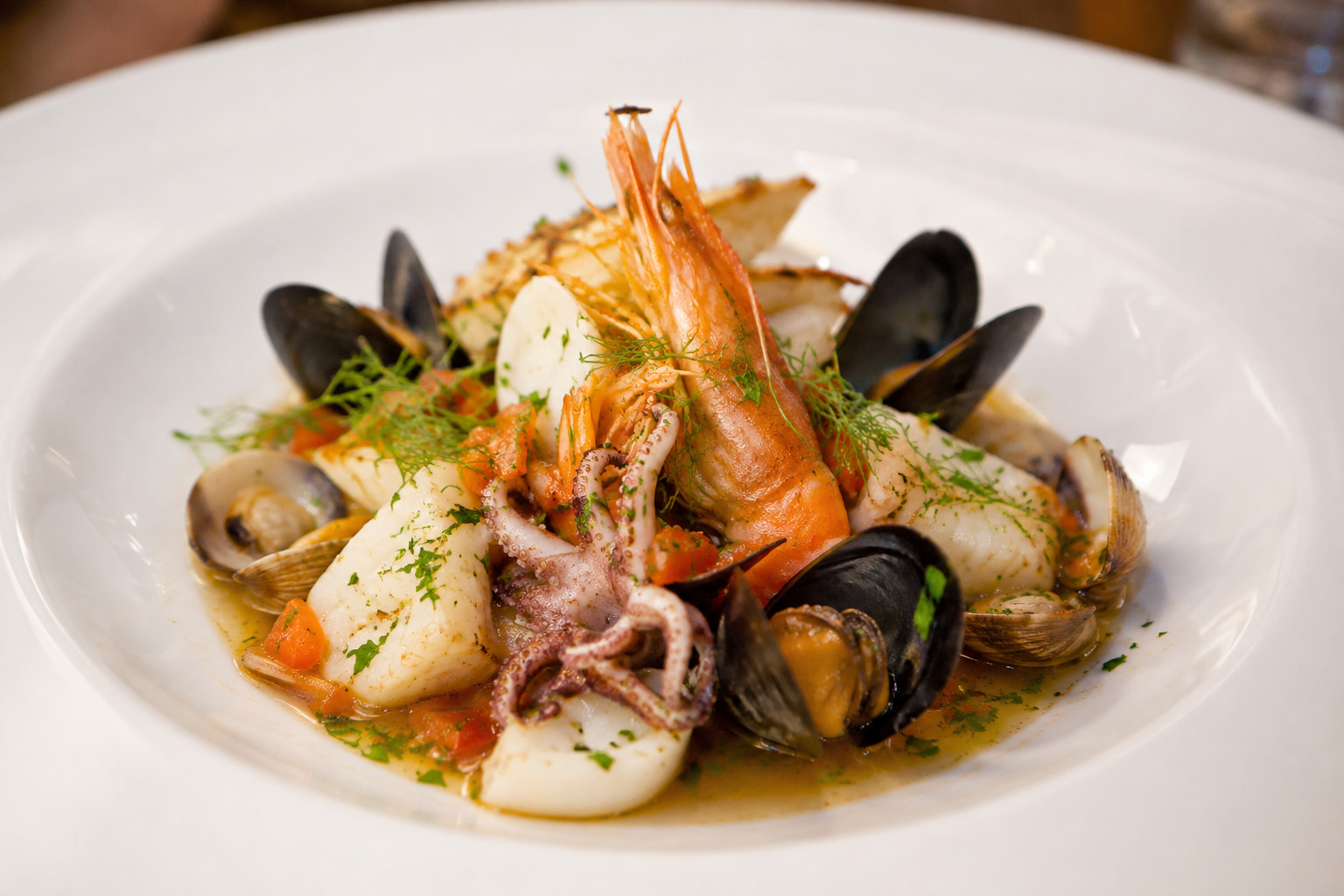 Seafood experience