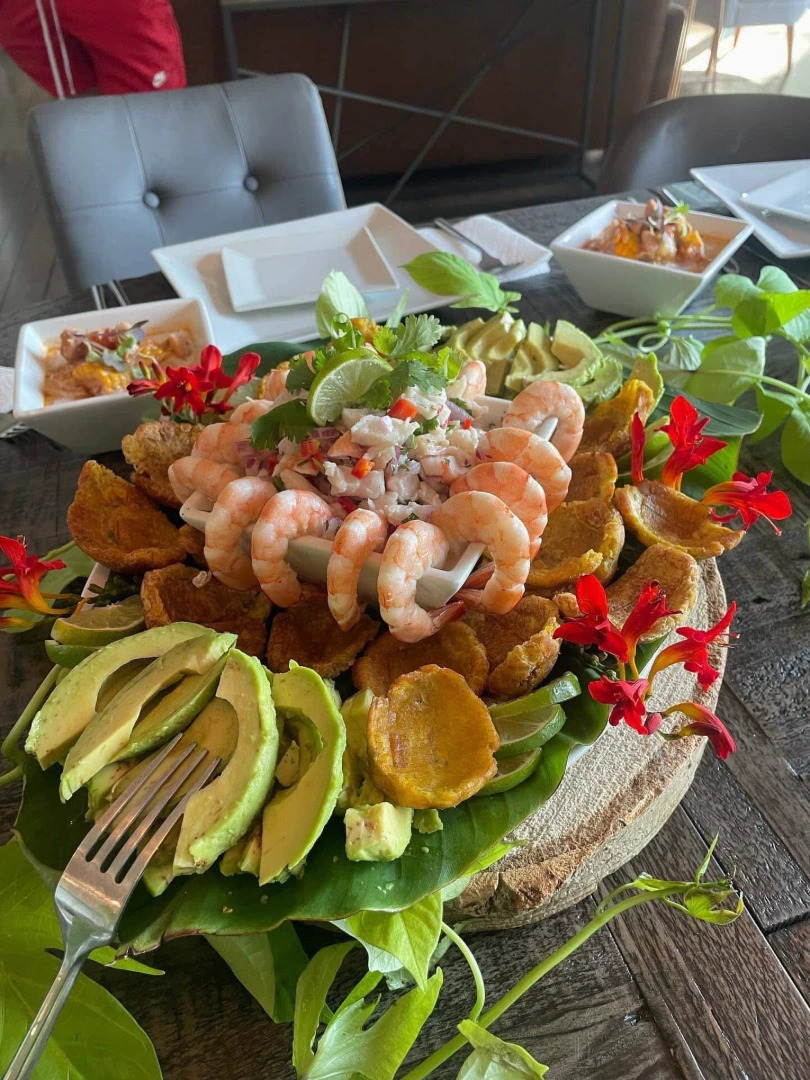 Seafood menu
