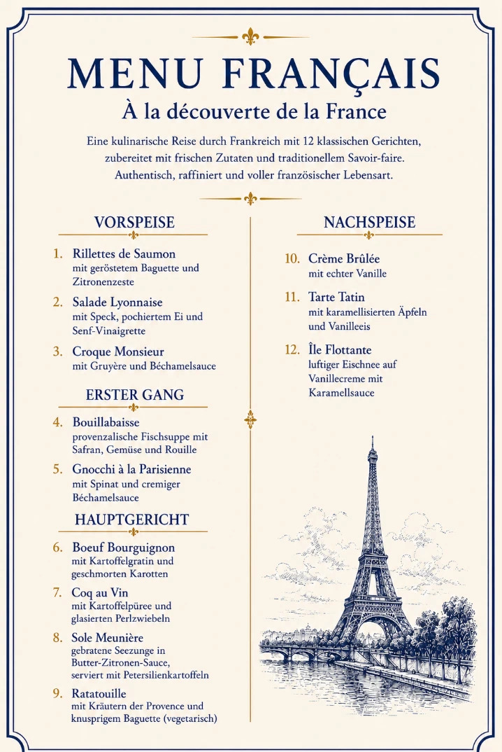 À la découverte de la France