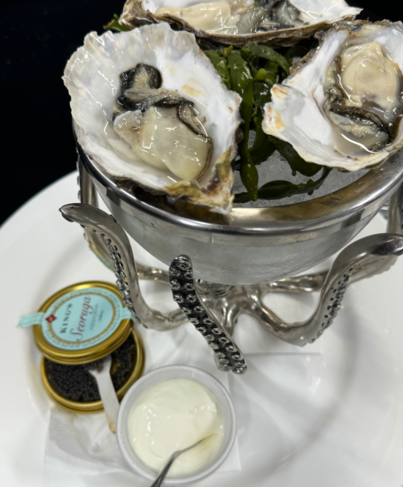 Sea food course
