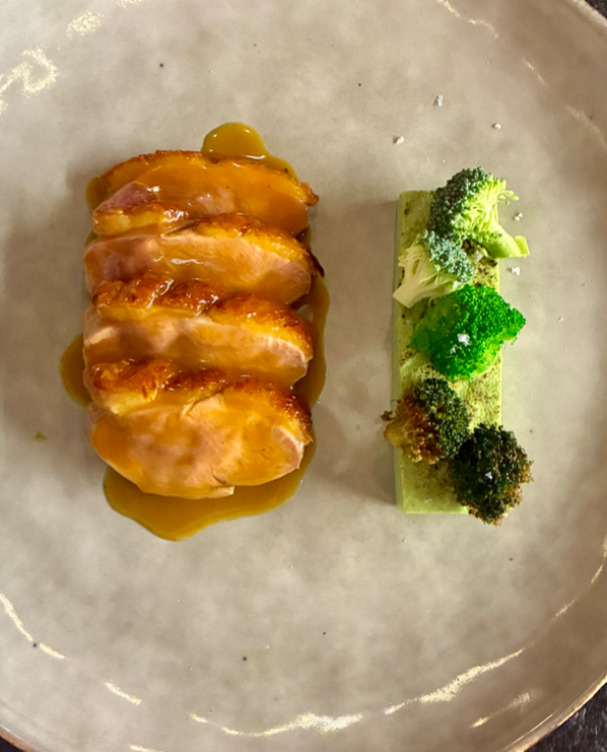 Fine dining menu