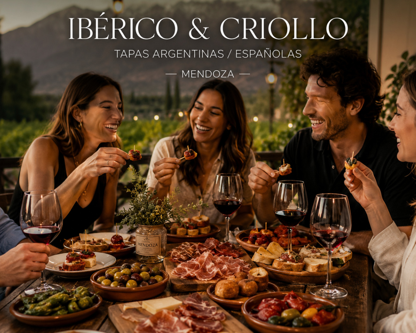 IBÉRICO & CRIOLLO · TAPAS PARA COMPARTIR