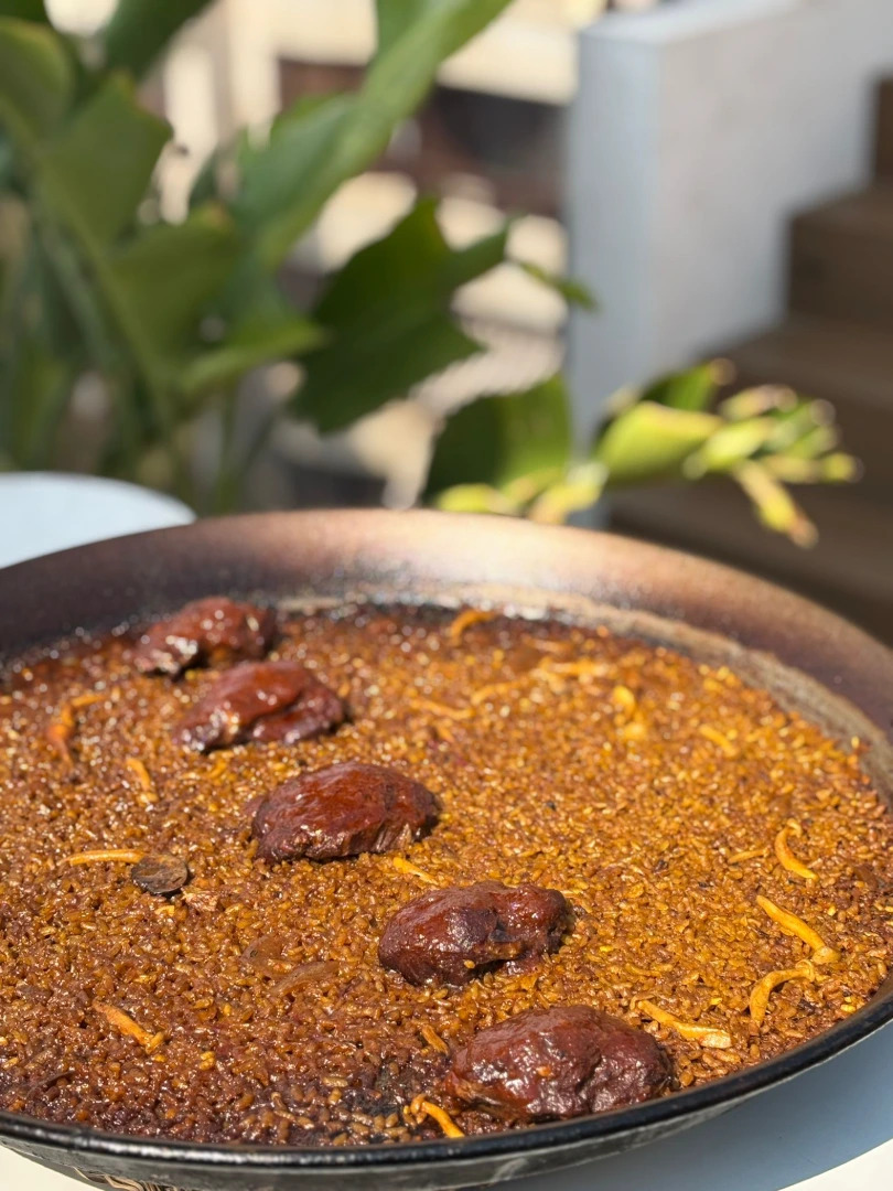 Arroz o paella fusión