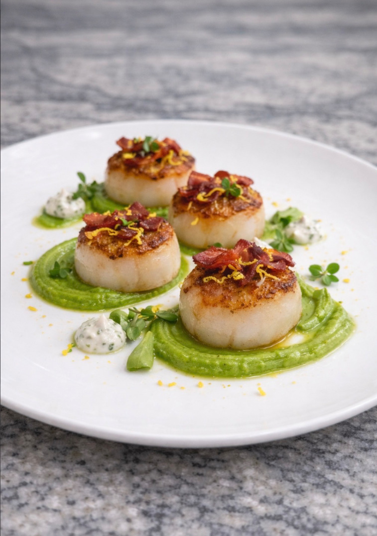 5 course fish tasting menu