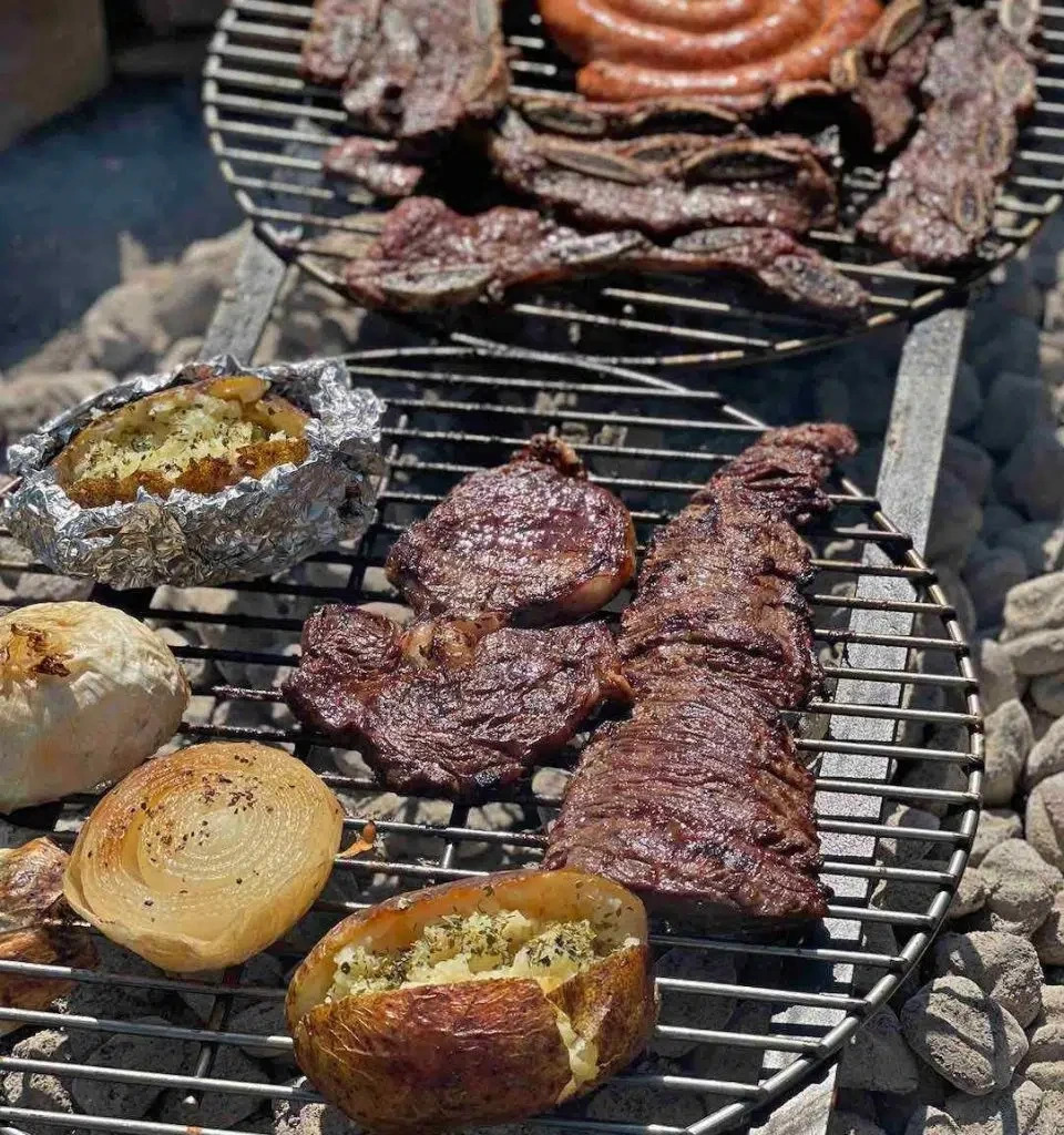 Clásico asado argentino