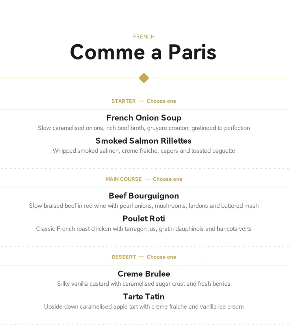 Comme a Paris