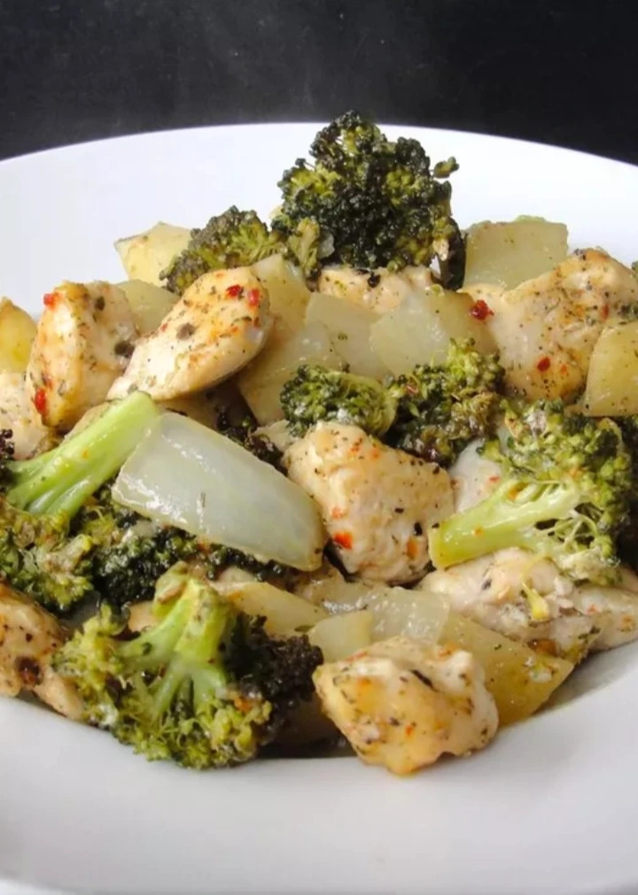 Baked Italian Chicken Dinner